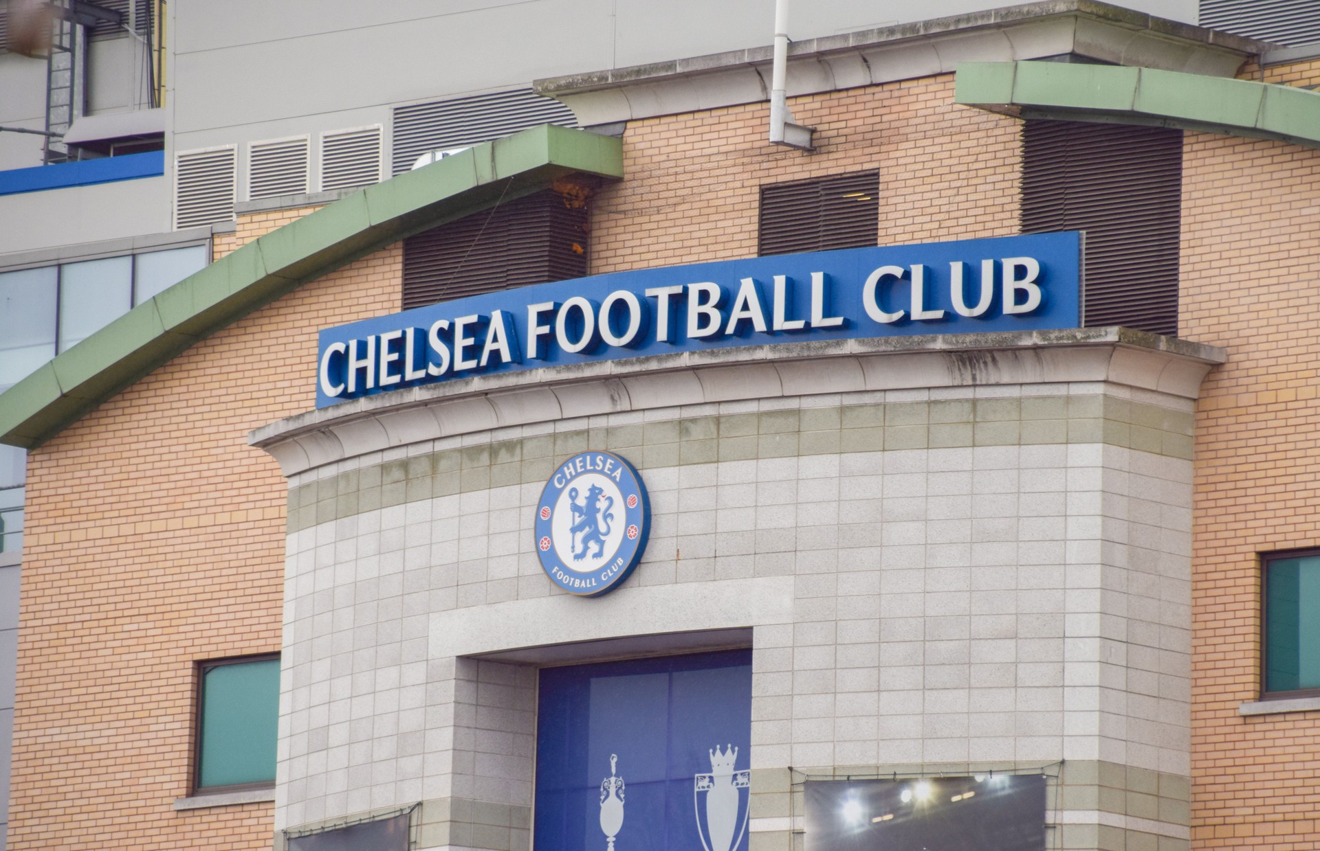 Stamford Bridge Chelsea FC stadium, London, UK